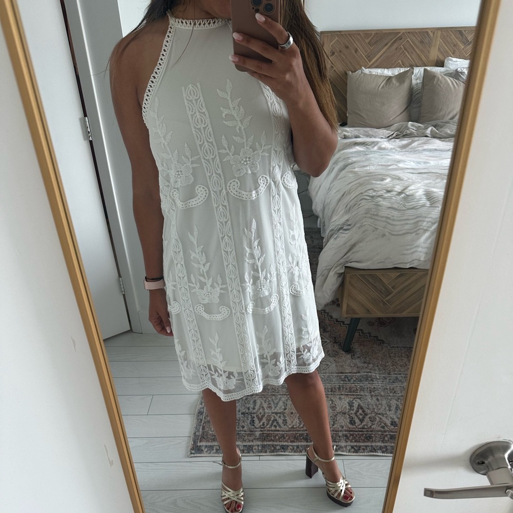 Embroidered Lace Jun Ivy Dress - Picture 9 of 9